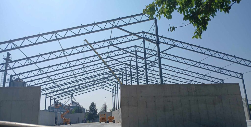 Hellinger Építőipar raktárcsarnok